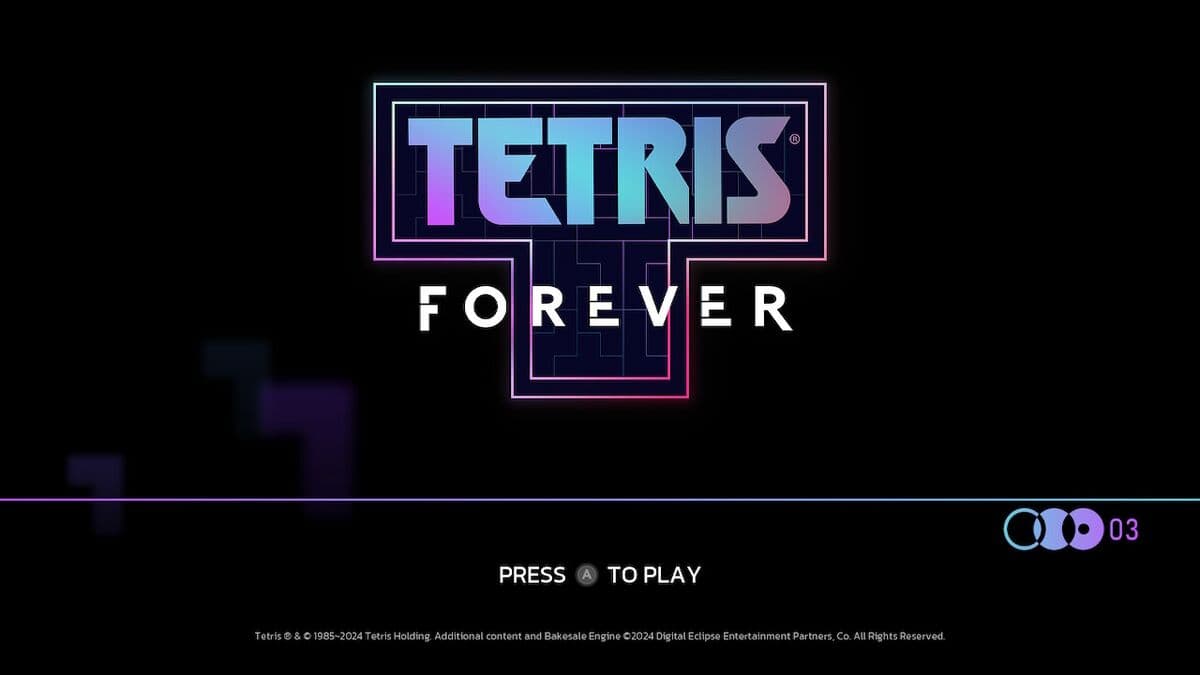 Screenshot de Tetris Forever