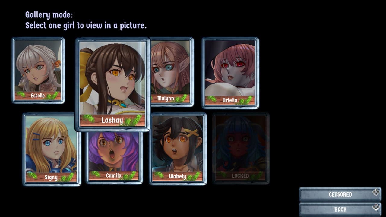 Screenshot de Waifu Discovered 2: Medieval Fantasy