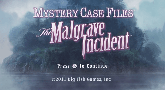 Screenshot de Mystery Case Files: The Malgrave Incident