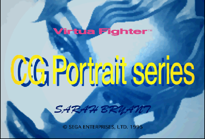 Screenshot de Virtua Fighter CG Portrait Series Vol. 1: Sarah Bryant