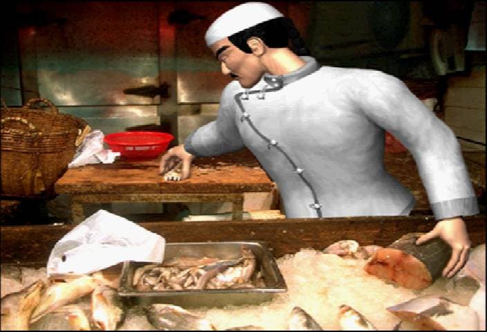 Screenshot de Virtua Fighter CG Portrait Series Vol.6: Lau Chan