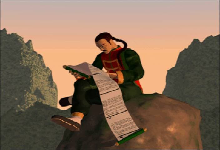 Screenshot de Virtua Fighter CG Portrait Series Vol.6: Lau Chan