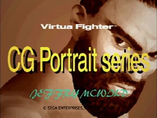 Screenshot de Virtua Fighter CG Portrait Series Vol.10 Jeffry McWild