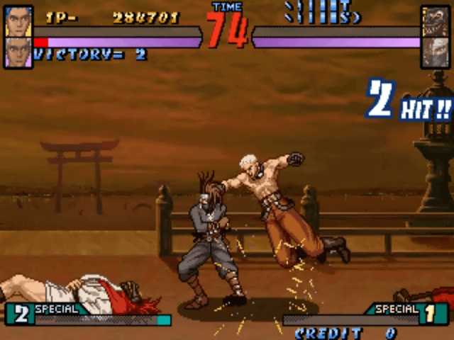 Screenshot de Groove on Fight: Gouketsuji Ichizoku 3