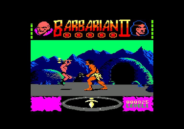 Screenshot de Barbarian II: The Dungeon of Drax