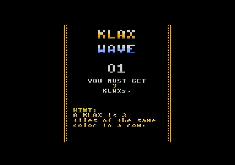 Screenshot de Klax