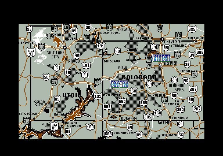 Screenshot de Crazy Cars II