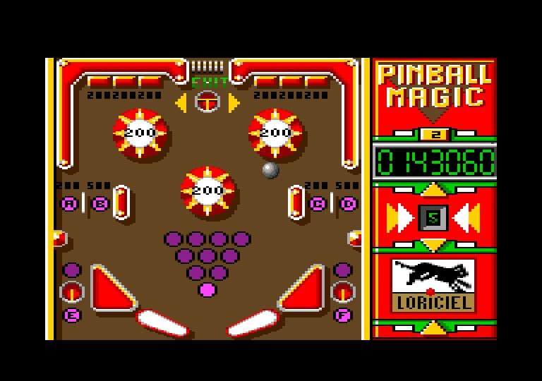 Screenshot de Super Pinball Magic
