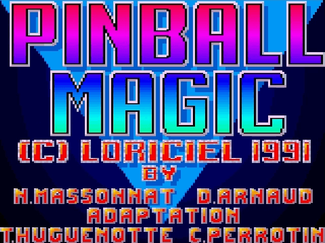 Screenshot de Super Pinball Magic