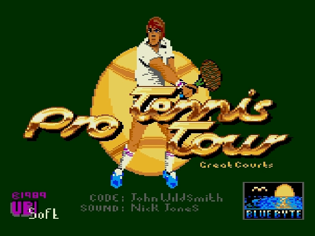 Screenshot de Pro Tennis Tour