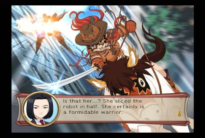 Screenshot de Sakura Wars: So Long, My Love