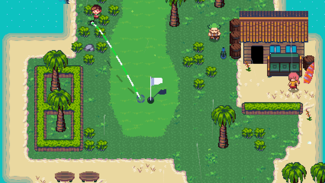 Screenshot de Golf Story