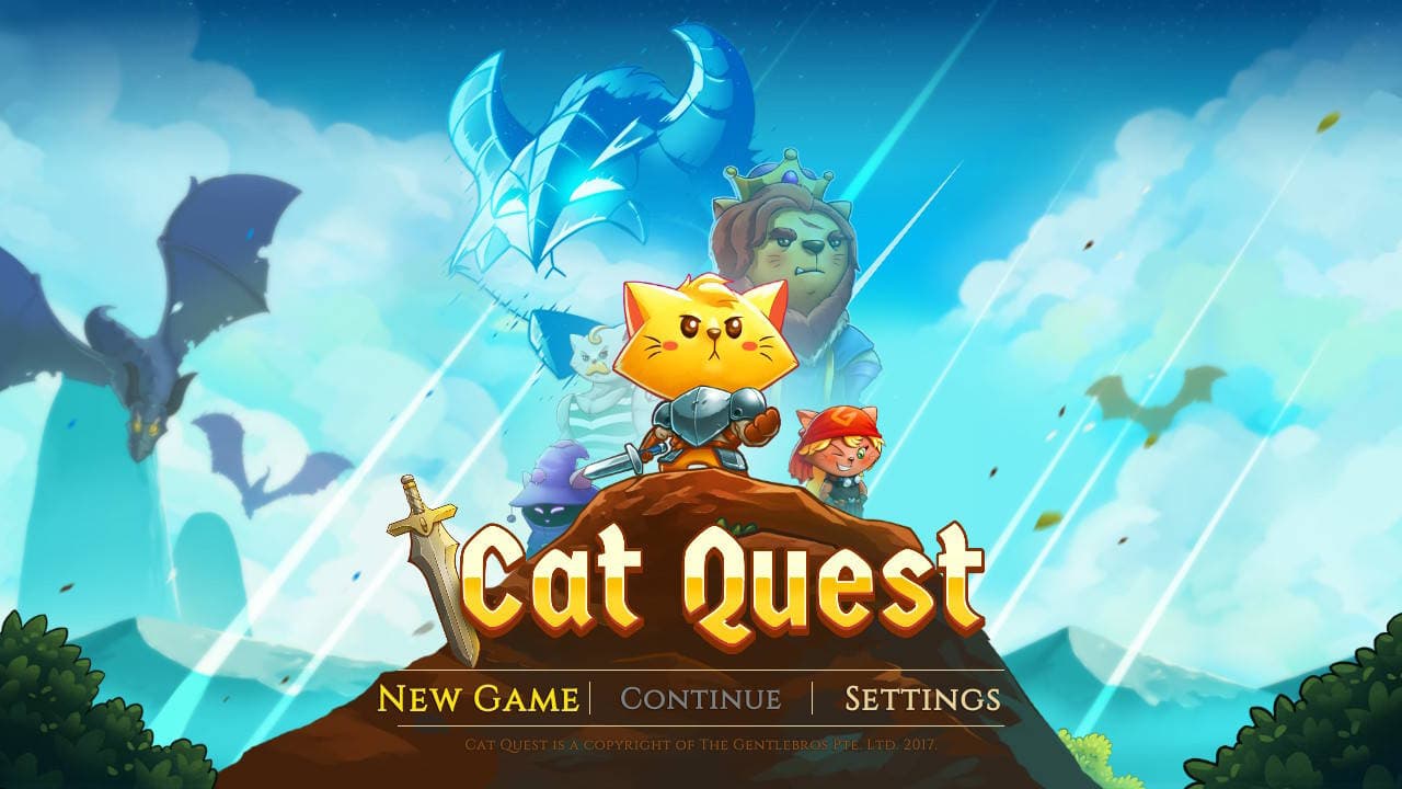 Screenshot de Cat Quest