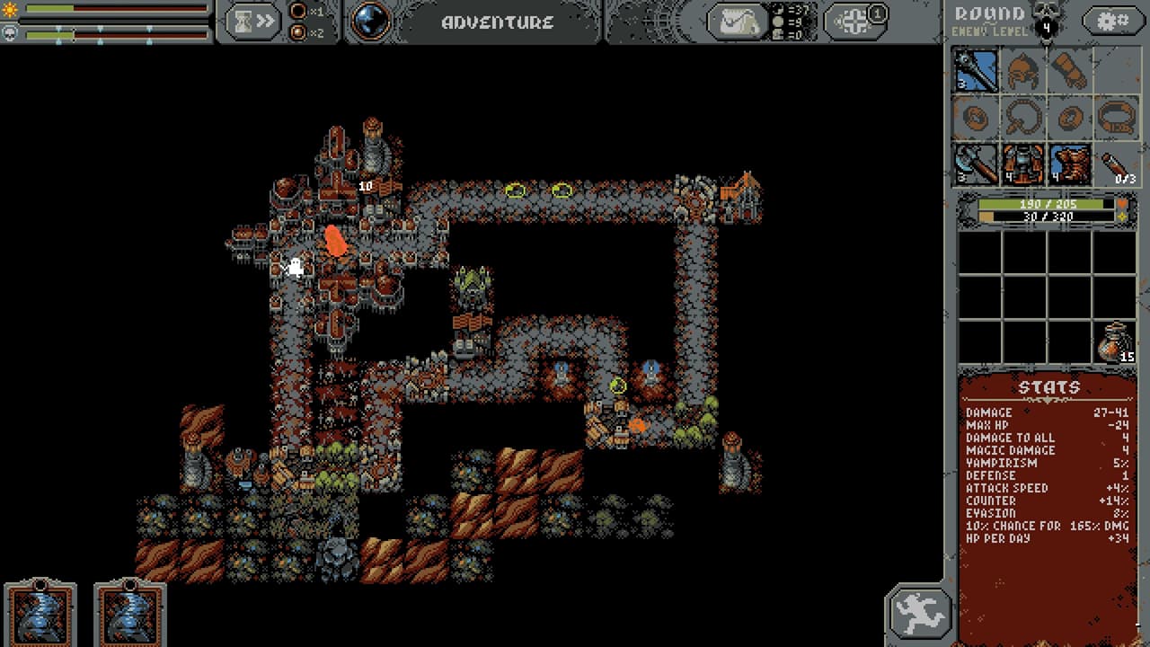 Screenshot de Loop Hero