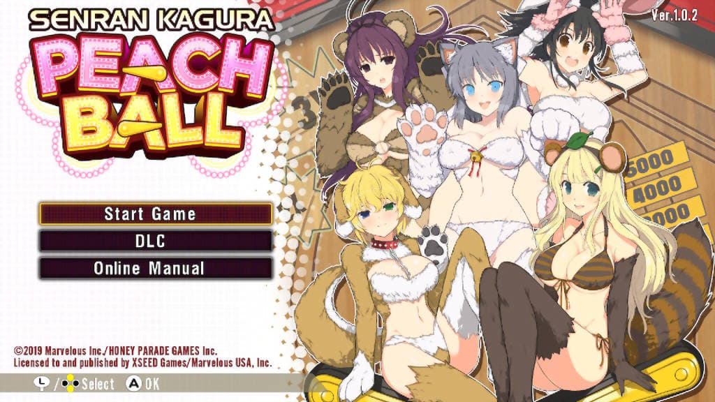 Screenshot de Senran Kagura: Peach Ball