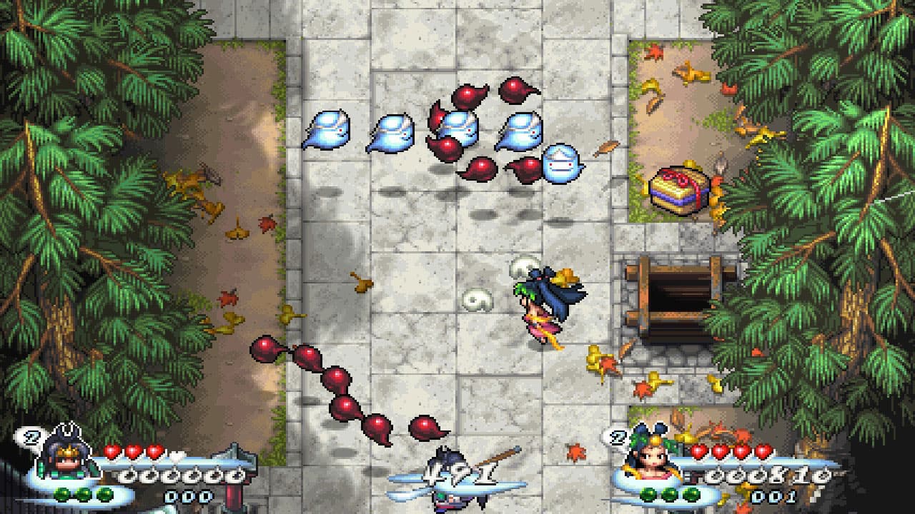 Screenshot de Pocky & Rocky Reshrined