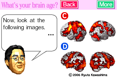 Screenshot de Programme d'Entrainement Cerebral du Dr Kawashima: Quel âge a votre cerveau ?