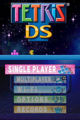 Screenshot de Tetris DS