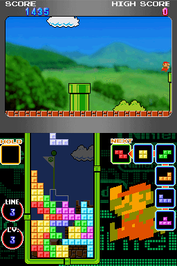 Screenshot de Tetris DS