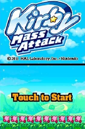 Screenshot de Kirby Mass Attack