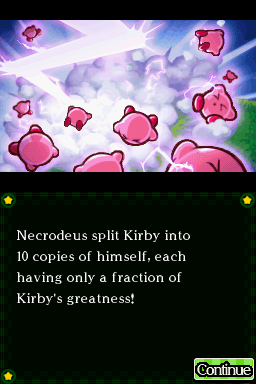 Screenshot de Kirby Mass Attack