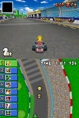 Screenshot de Mario Kart DS