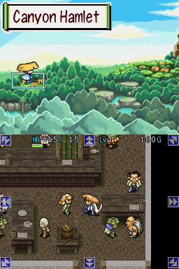 Screenshot de Mystery Dungeon: Shiren the Wanderer