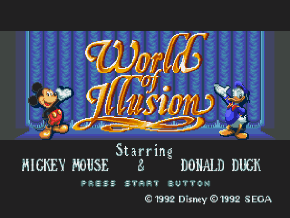Screenshot de World of Illusion Starring Mickey Mouse and Donald Duck