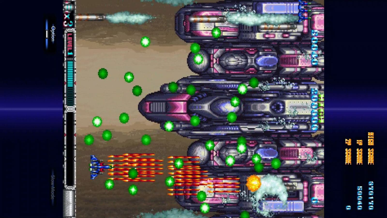 Screenshot de Batsugun Saturn Tribute Boosted