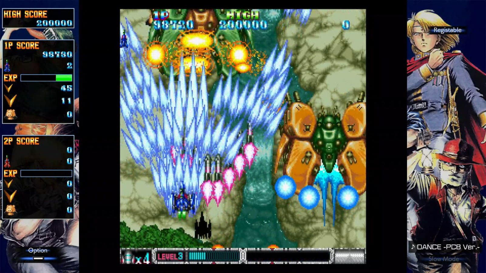 Screenshot de Batsugun Saturn Tribute Boosted