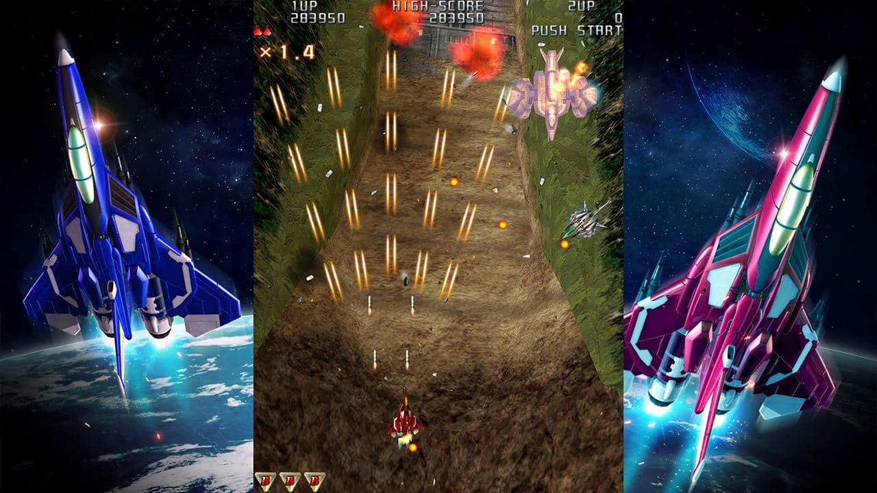 Screenshot de Raiden III x Mikado Maniax