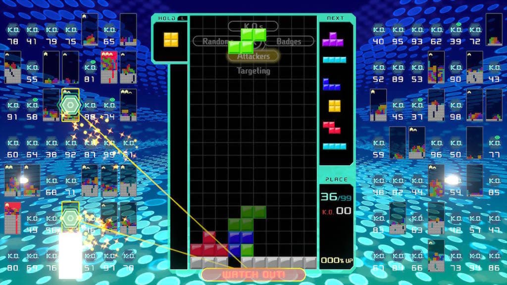 Screenshot de Tetris 99