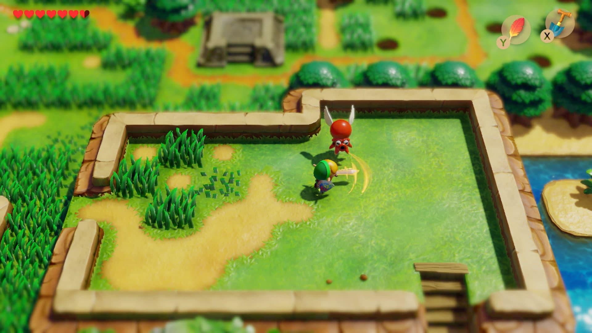 Screenshot de The Legend of Zelda: Link's Awakening