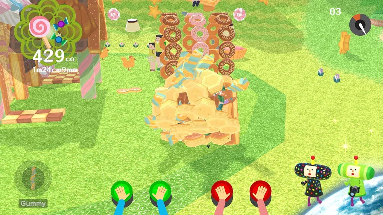 Screenshot de We Love Katamari REROLL+ Royal Reverie