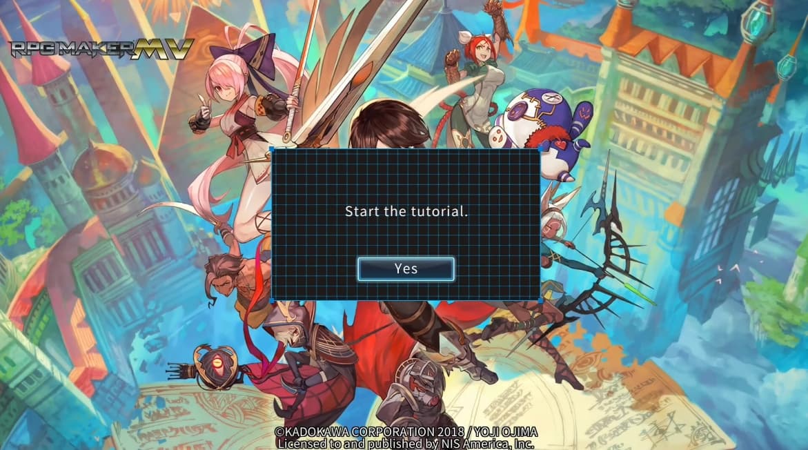 Screenshot de RPG Maker MV