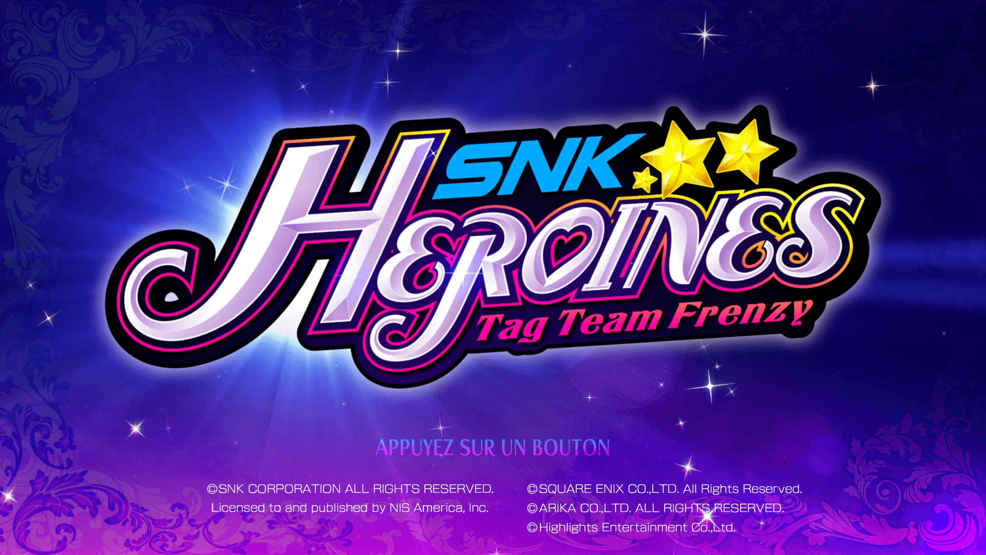 Screenshot de SNK Heroines: Tag Team Frenzy