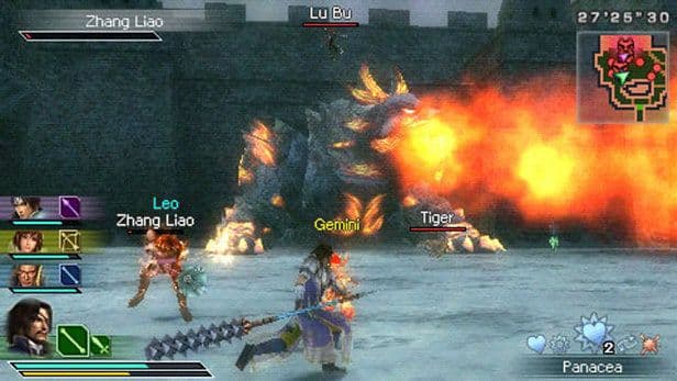 Screenshot de Dynasty Warriors: Strikeforce