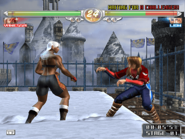 Screenshot de Virtua Fighter 4