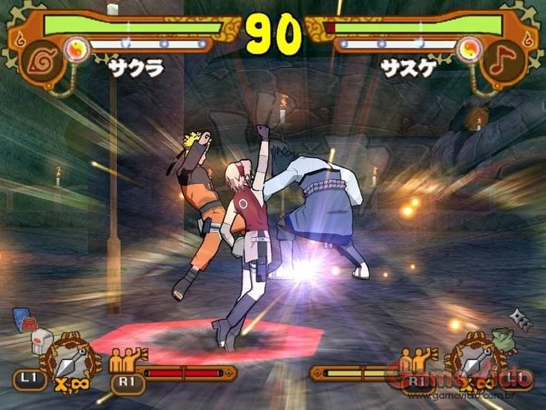 Screenshot de Naruto Shippuden: Ultimate Ninja 5