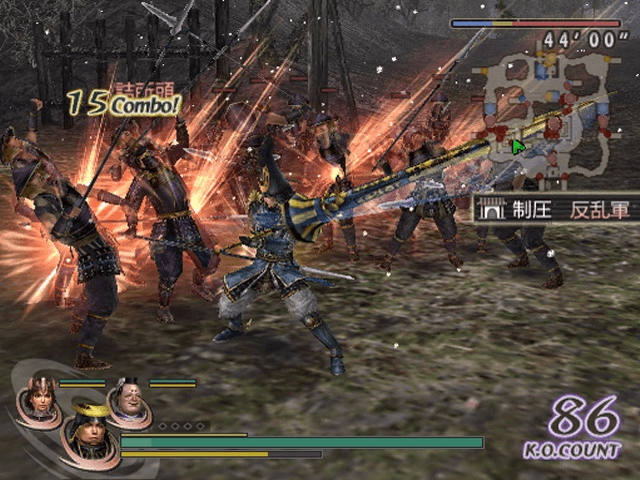 Screenshot de Warriors Orochi