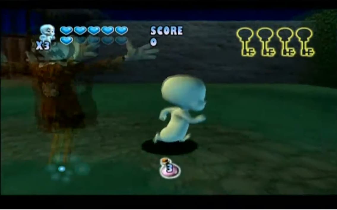 Screenshot de Casper and the Ghostly Trio