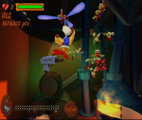 Screenshot de Chicken Blaster