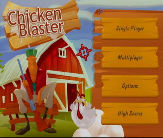 Screenshot de Chicken Blaster