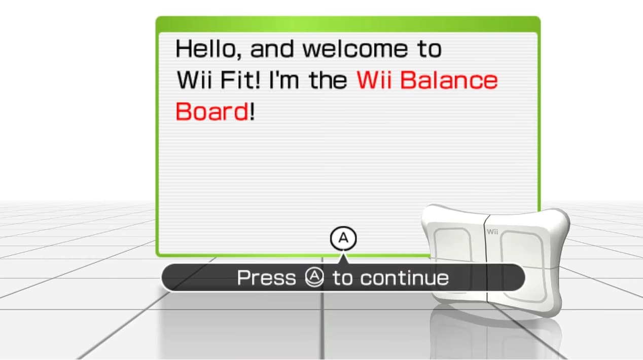 Screenshot de Wii Fit