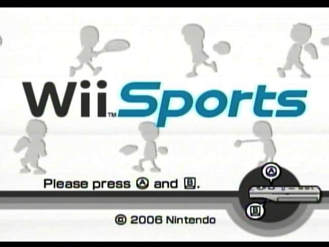 Screenshot de Wii Sports