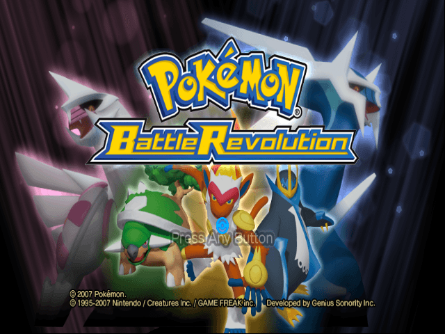 Screenshot de Pokémon Battle Revolution