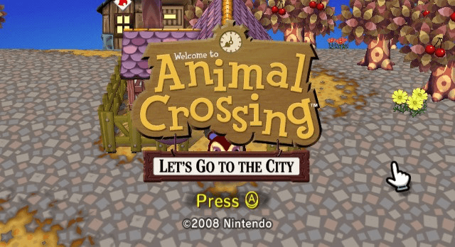 Screenshot de Animal Crossing: City Folk