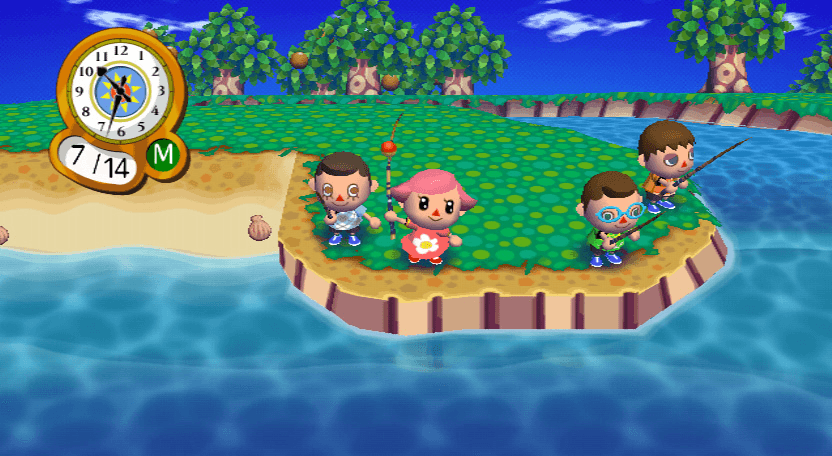 Screenshot de Animal Crossing: City Folk