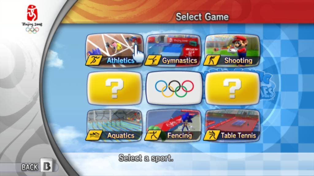 Screenshot de Mario & Sonic at the Olympic Games