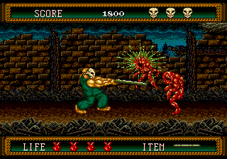 Screenshot de Splatterhouse 2
